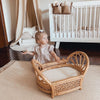 Rattan Dolls Bed by Lily Sprout Collection - Lily Sprout Collection