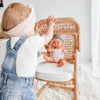 Rattan Dolls Highchair | By Lily Sprout Collection