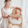 Rattan Dolls Highchair | By Lily Sprout Collection