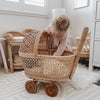 Rattan Molly Dolls Pram by Lily Sprout Collection - Lily Sprout Collection