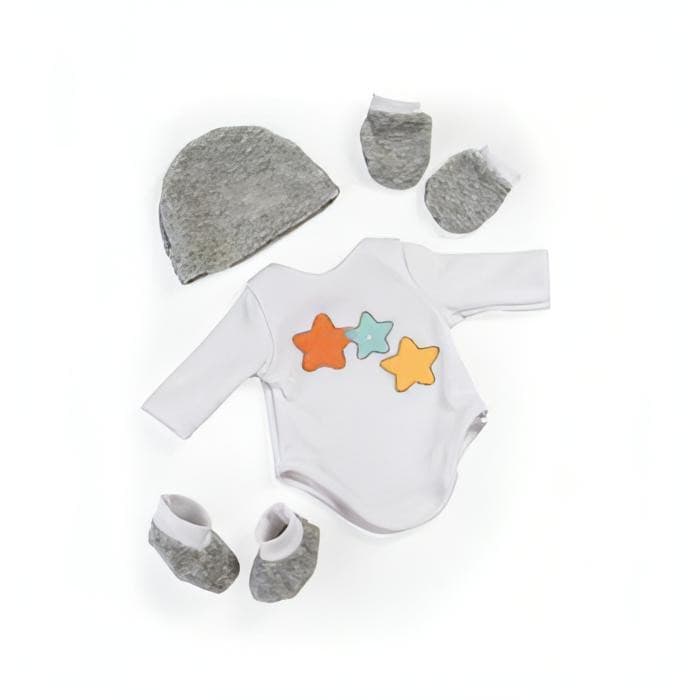 Clothing Layette Body Suit and Accessories, (38-42 cm Doll) by Miniland - Lily Sprout Collection