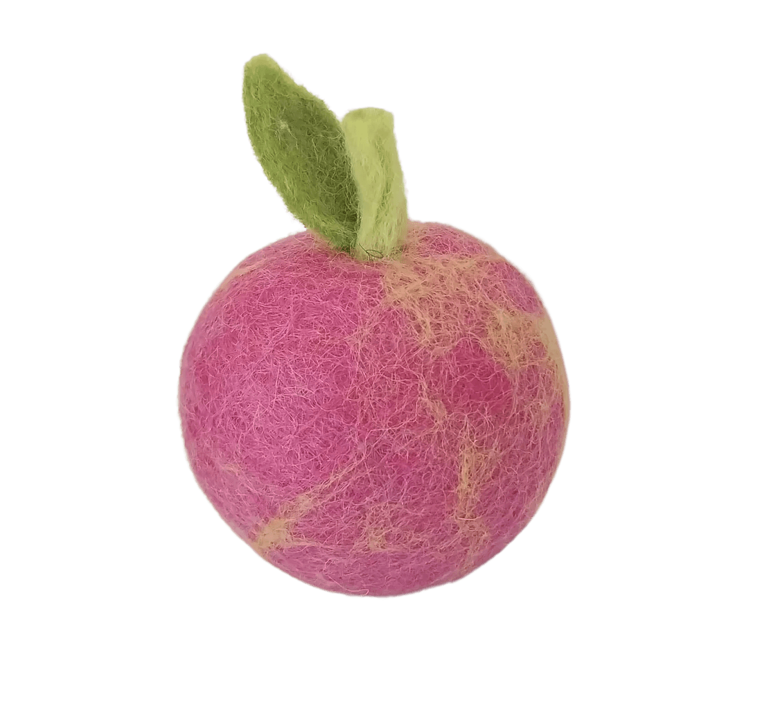 Felt Pink Lady Apple - Lily Sprout Collection