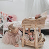 Rattan Dolls Change Table by Lily Sprout Collection - Lily Sprout Collection