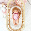 Rattan Lily Dolls Crib by Lily Sprout Collection - Lily Sprout Collection