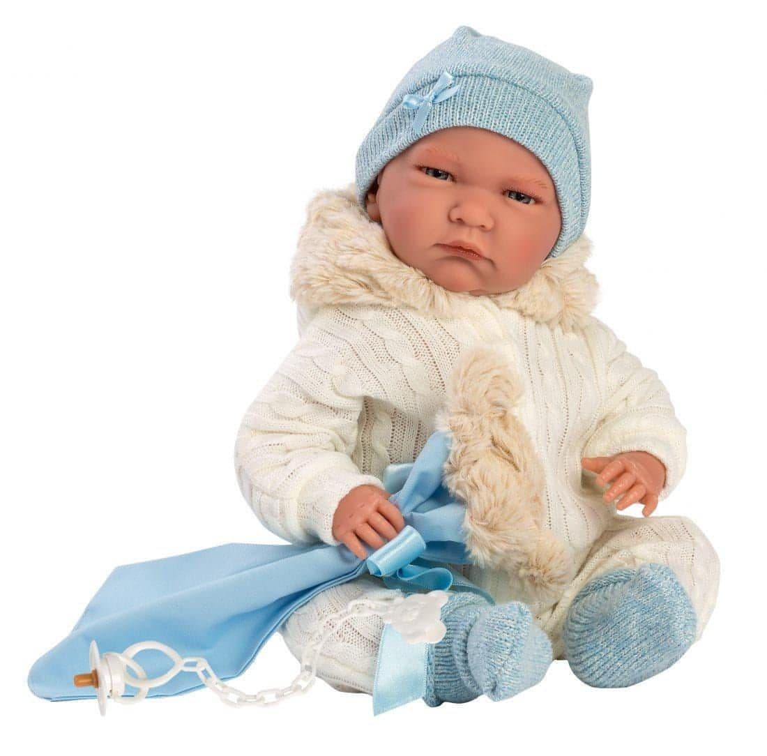 Sillita Azul - Llorens Baby Doll - Lily Sprout Collection