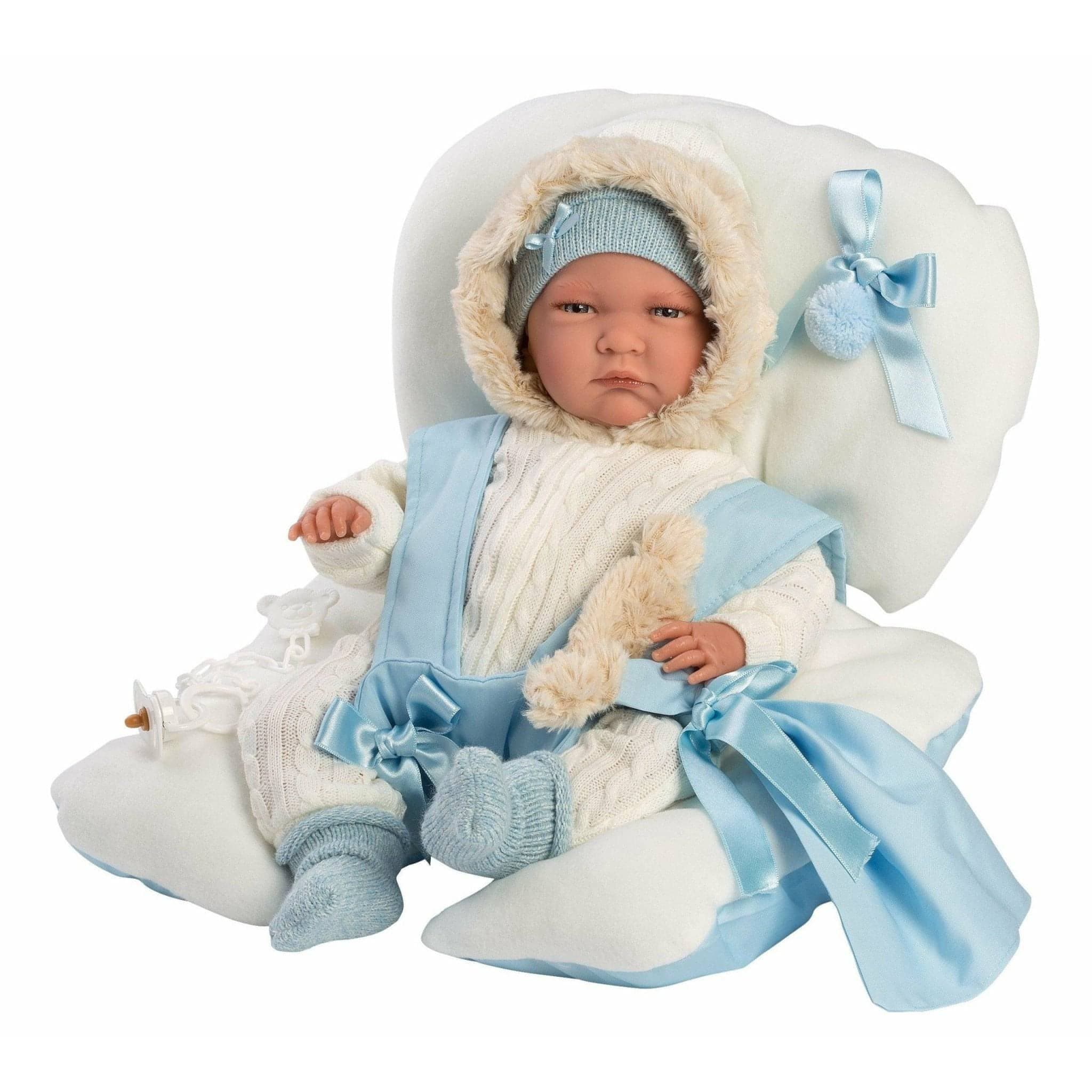 Sillita Azul - Llorens Baby Doll - Lily Sprout Collection